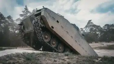 La pista española "única" en Europa donde se ponen a prueba los blindados del futuro