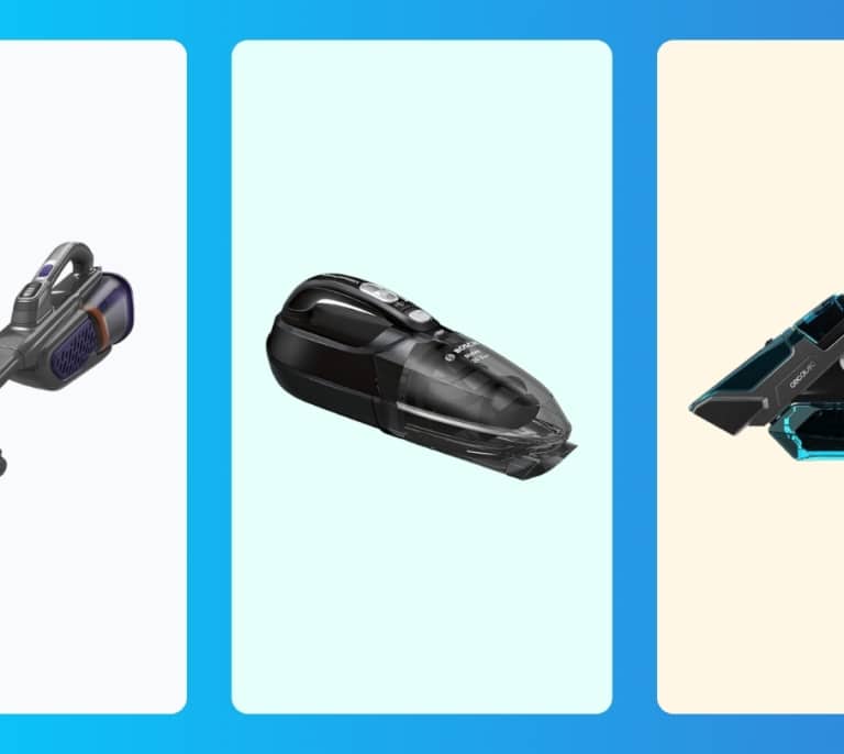 Las 7 mejores aspiradoras de mano potentes de 2025