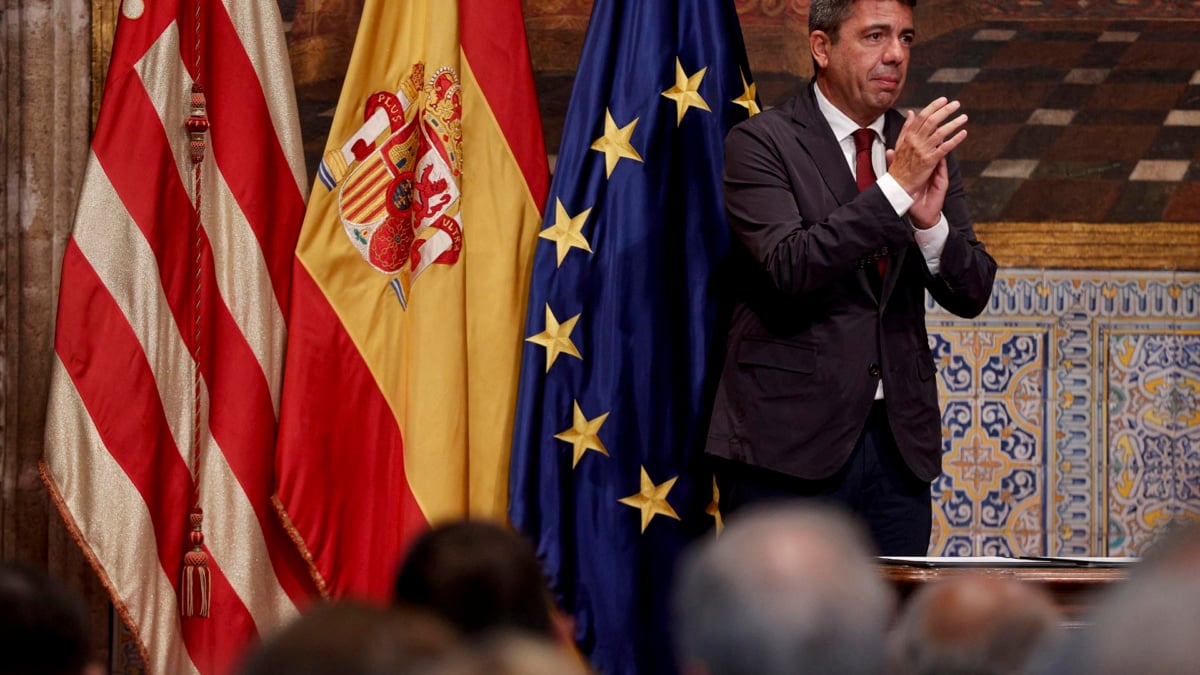 El presidente de la Generalitat, Carlos Mazón