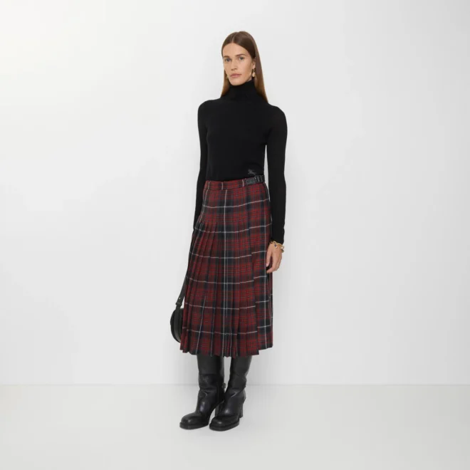 Falda escocesa de Burberry