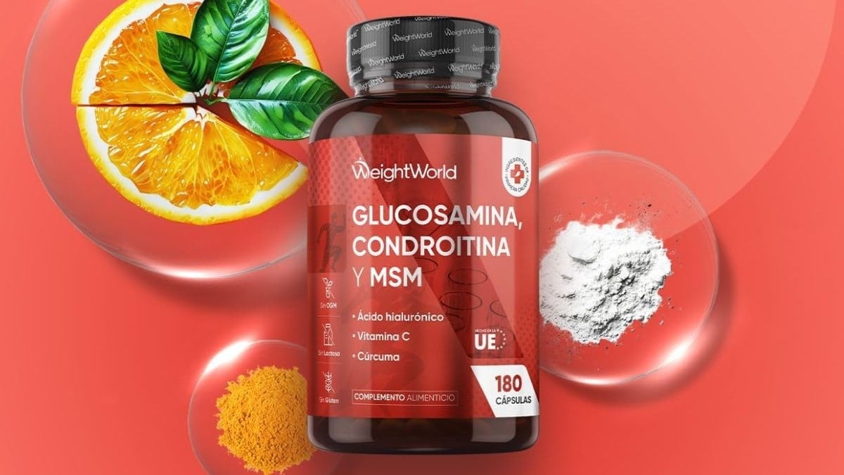 complemento alimenticio Glucosamina, Condroitina y MSM de WeightWorld