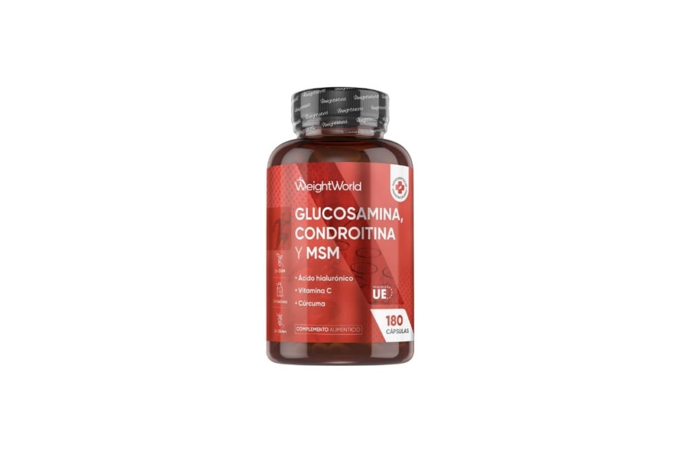 complemento alimenticio Glucosamina, Condroitina y MSM de WeightWorld