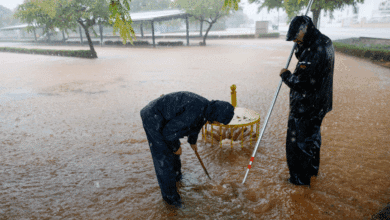 La dana Alice sigue dejando lluvias torrenciales en el Mediterráneo: la UME se desplaza a Baleares y la UV suspende clases