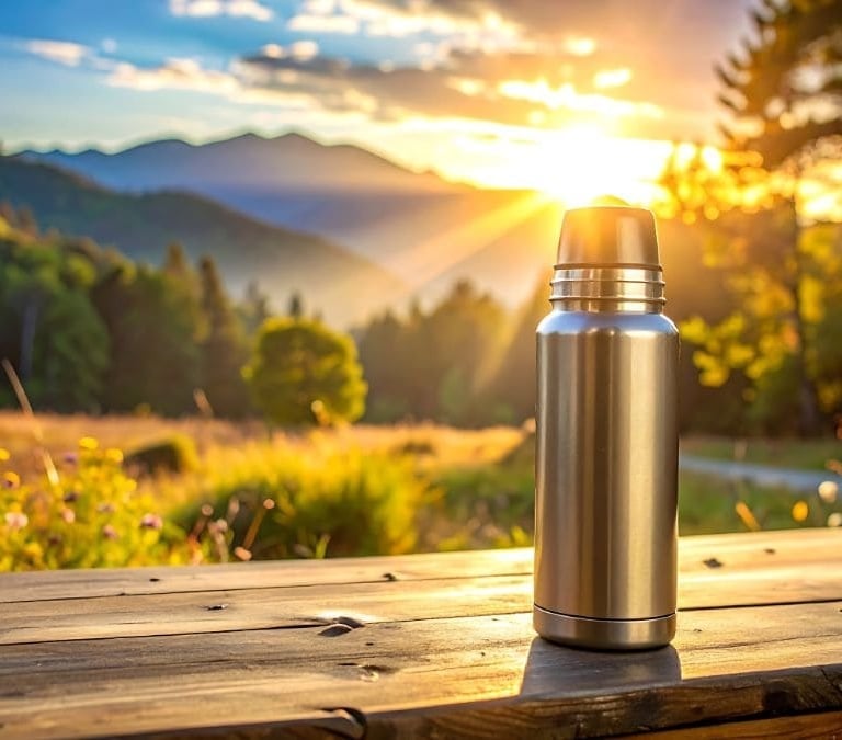 Esta es la forma correcta para desinfectar los termos y las botellas de agua