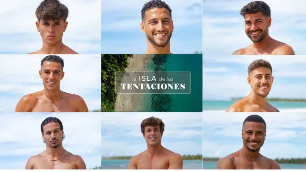 Solteros de la isla de las tentaciones.