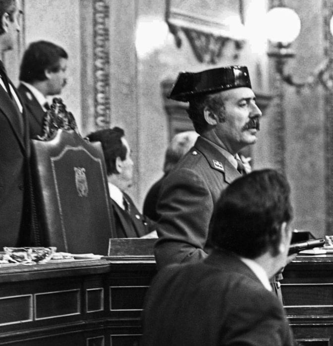Muere Antonio Tejero, el guardia civil que asaltó el Congreso el 23-F