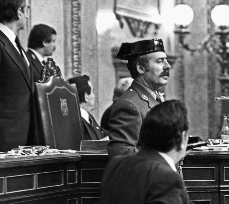 Permanece en estado crítico Antonio Tejero, el guardia civil que asaltó el Congreso el 23F