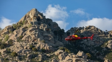 Un escalador de 24 años es rescatado tras una caída de ocho metros en La Pedriza