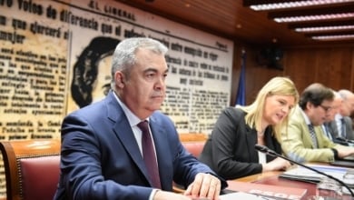 Santos Cerdán, investigado por una juez por mentir en el Senado en la comisión del 'caso Koldo'