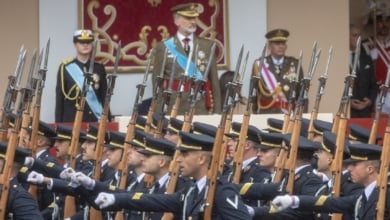 Leonor de alférez, la ausencia de la Patrulla Águila y el estreno de la Formación Mirlo: todo sobre el desfile del 12 de Octubre
