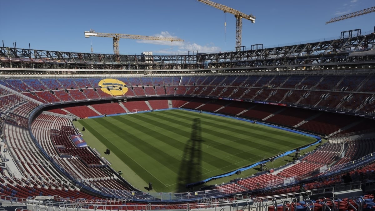 Vistas del nuevo Spotify Camp Nou tras la reforma