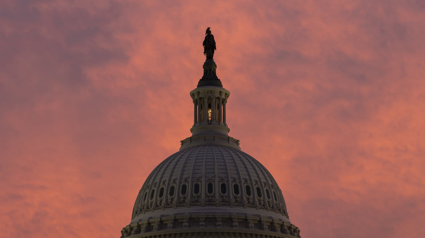 El Capitolio, sede del Congreso de EEUU