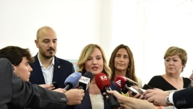 Pilar Alegría no descarta emprender "acciones legales" contra Madrid por el 'síndrome post aborto'