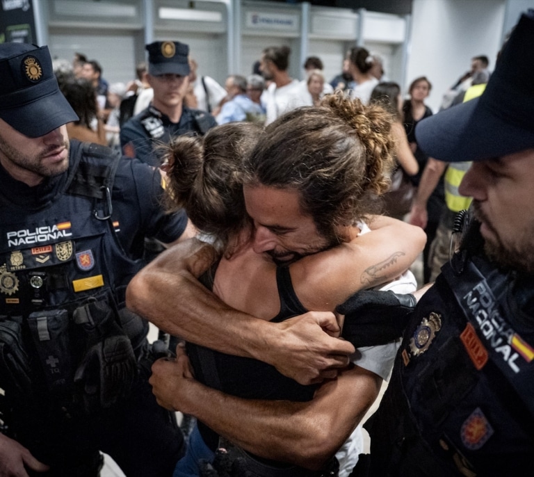 Llegan a España los primeros 21 activistas de la Flotilla