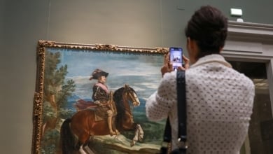 Velázquez vuelve a cabalgar en El Prado: el museo restaura el retrato ecuestre de Felipe IV