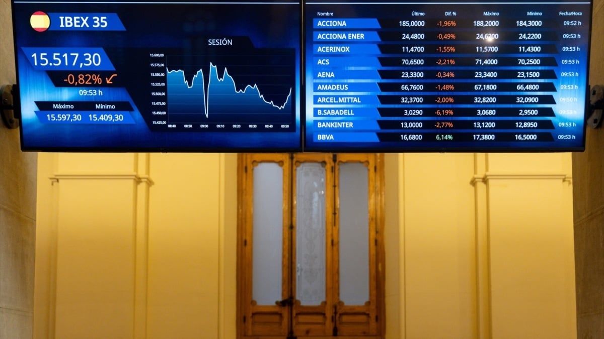 BBVA sube un 6 % y Sabadell cae casi un 7 % tras el fracaso de la opa