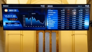 BBVA sube un 6 % y Sabadell cae casi un 7 % tras el fracaso de la opa