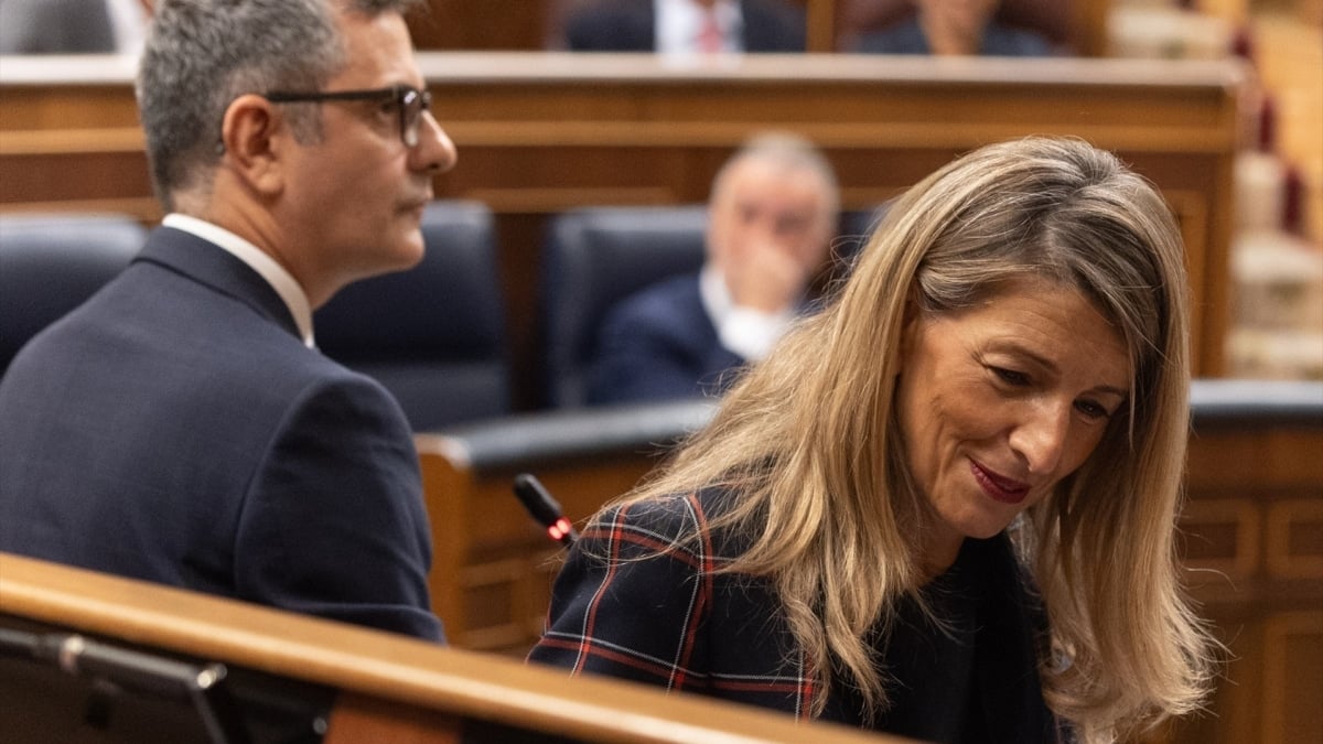 Yolanda con lapsus (y la izquierda con nervios)