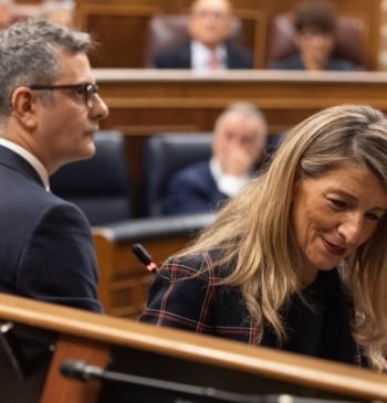 Yolanda con lapsus (y la izquierda con nervios)