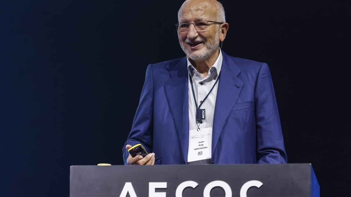 El presidente de Mercadona, Juan Roig.