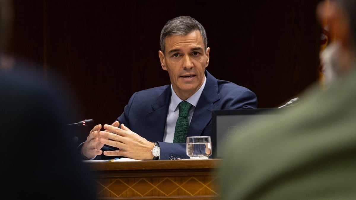 El presidente del Gobierno, Pedro Sánchez, comparece ante la Comisión de Investigación sobre el 'caso Koldo'