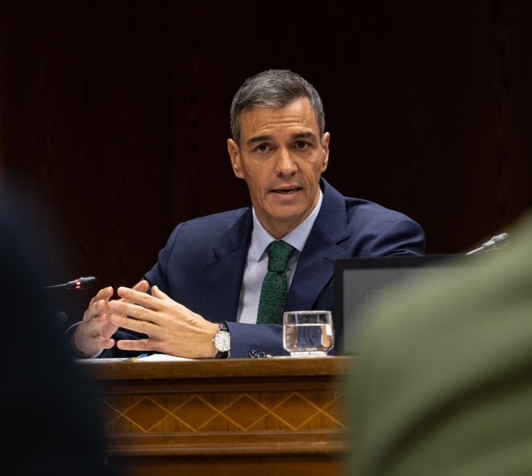 Sánchez protege a Ábalos y Koldo en su comparecencia en el Senado y elude hablar del cobro de mordidas