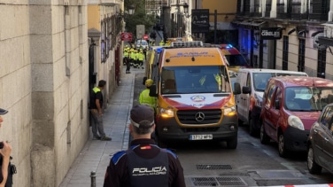 Almeida confirma dos víctimas mortales tras el derrumbe del edificio en el centro de Madrid