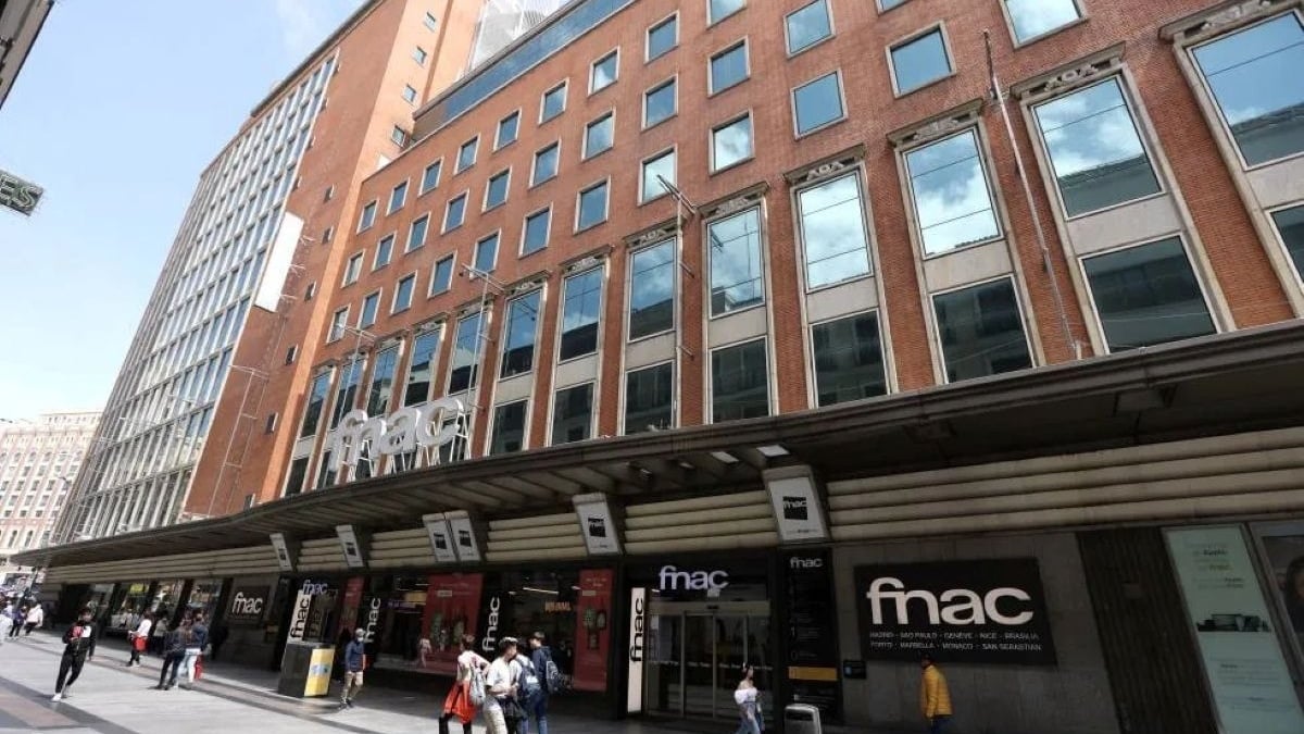 Fnac Callao, Madrid. Foto de archivo