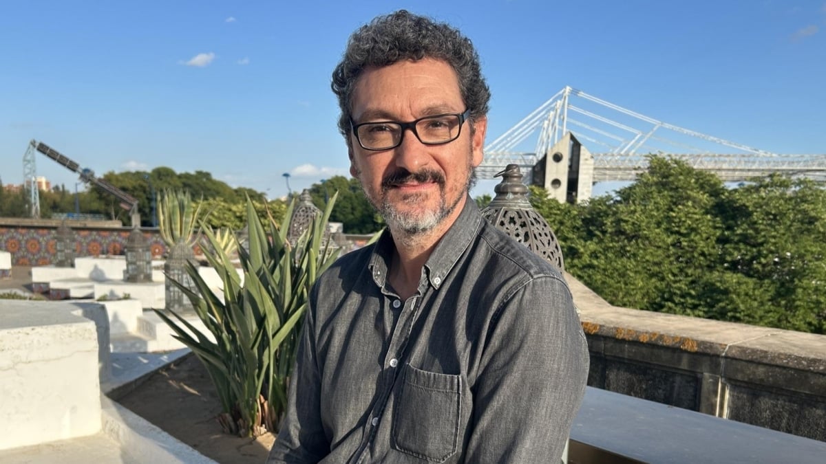 El escritor francés David Foenkinos, esta semana en Sevilla.