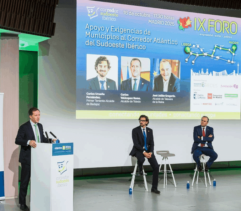 El IX Foro Ibérico reclama acelerar la conexión ferroviaria Madrid-Lisboa para convertirla en una realidad antes de 2030