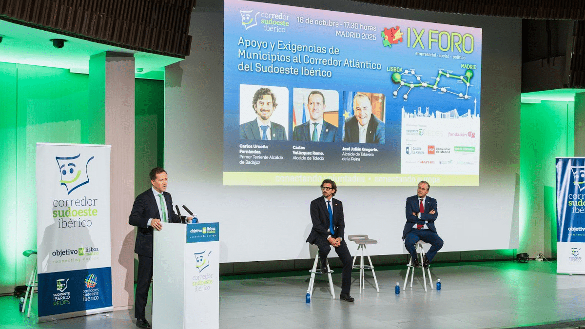 El IX Foro Ibérico reclama acelerar la conexión ferroviaria Madrid-Lisboa para convertirla en una realidad antes de 2030
