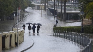 Nueva borrasca atlántica se acerca: lluvias y viento intenso en España