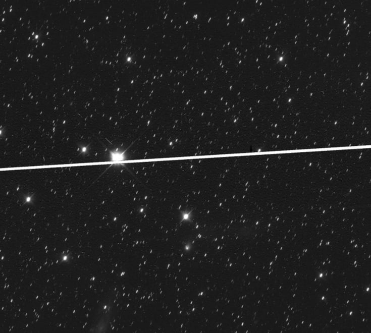  Imagen del cometa interestelar 3I-ATLAS