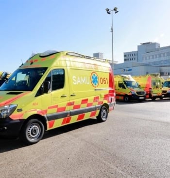 Tres heridos en incendio de vivienda en Cala Bona, Mallorca
