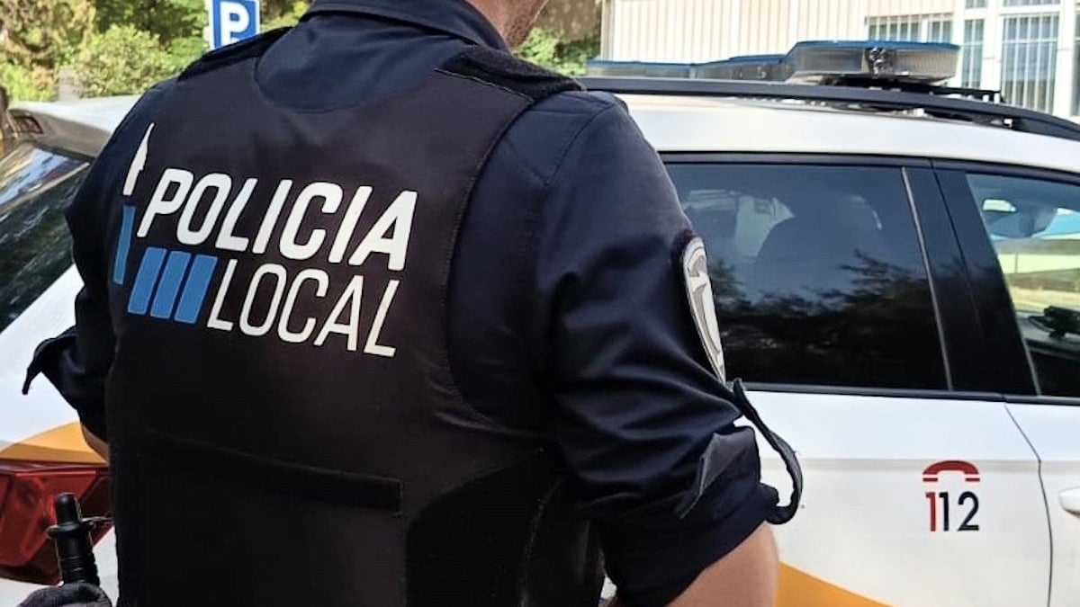 Un agente de la Policía Local de Palma.