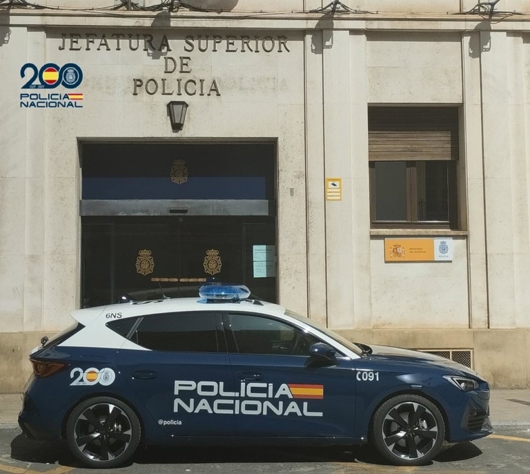 Cinco detenidos en Murcia por tráfico de drogas tras ser sorprendidos con drogas