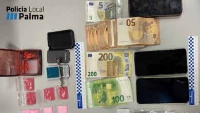 Detenida pareja en Palma con nueve dosis de ‘tusi’ y báscula de precisión