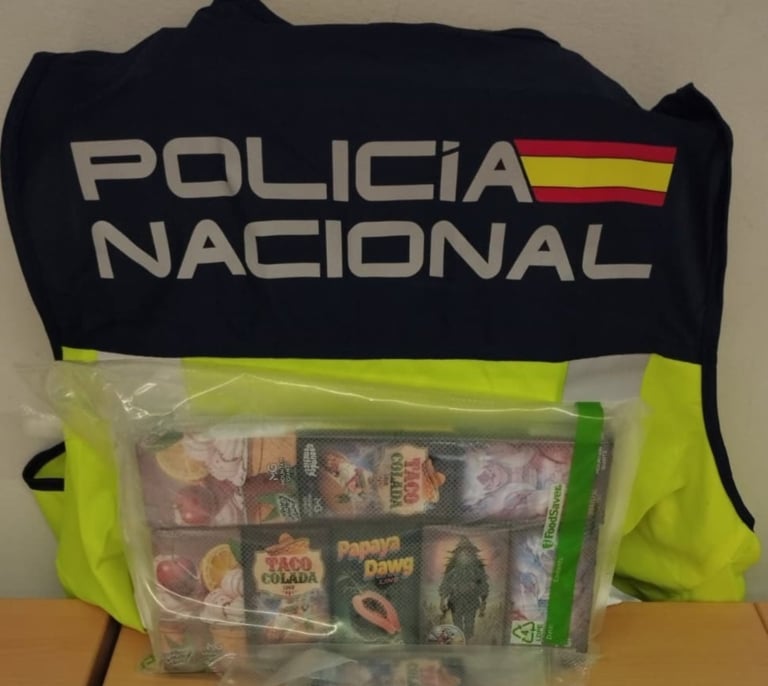 Detenido en Barcelona un narcotraficante italiano con más de un kilo de hachís y orden de extradición