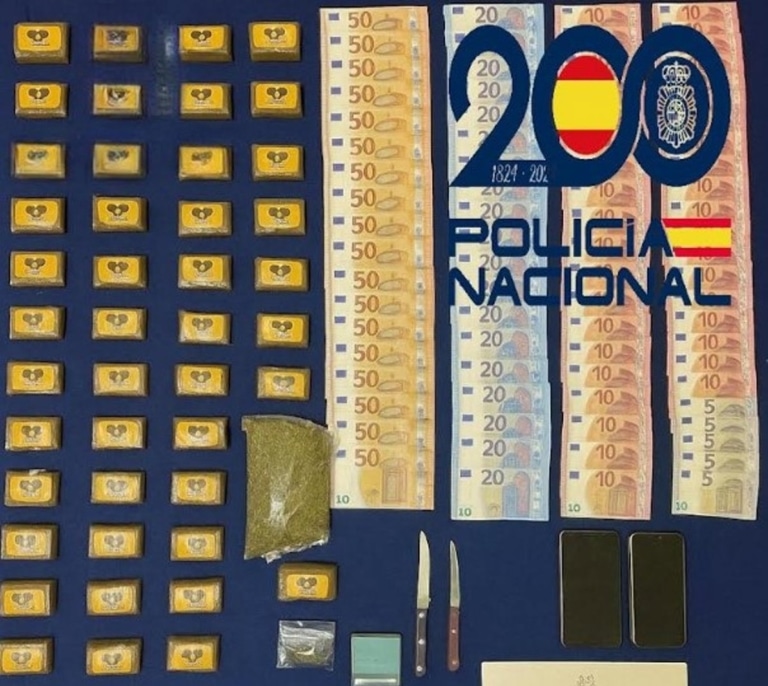 Detenido distribuidor de drogas en Versalles, Avilés