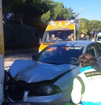 Atropello en Boadilla provoca amputación de pierna a un hombre