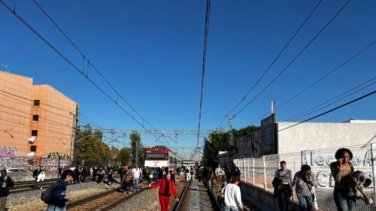 Seis heridos tras el descarrilamiento de un tren de Cercanías en San Fernando de Henares