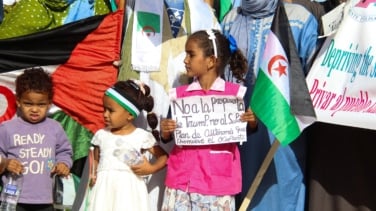 “Trump, no hagas grande Marruecos”: las protestas saharauis, en imágenes