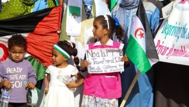 “Trump, no hagas grande Marruecos”: las protestas saharauis, en imágenes