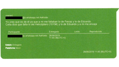 La UCO identifica a un funcionario de Hacienda como el chófer al que Koldo ordenó pagar 2.000 euros