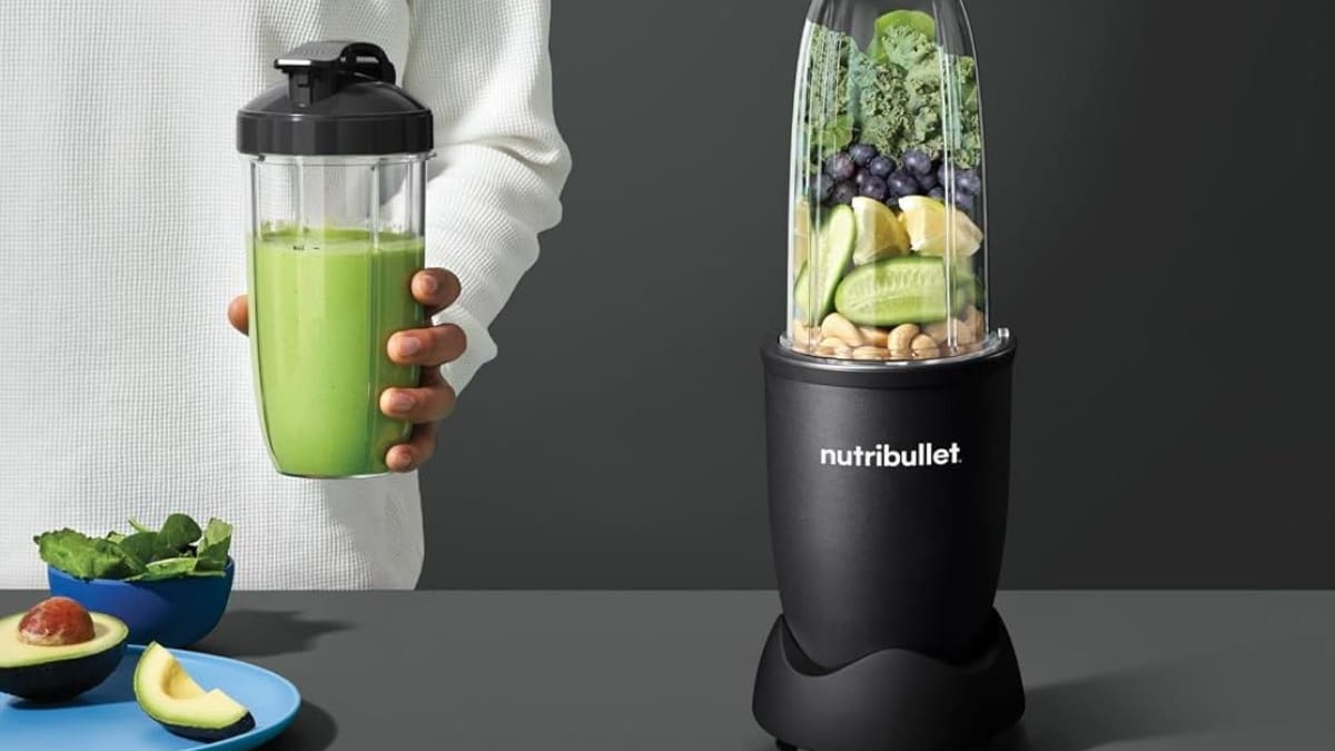 Todo sobre la batidora Nutribullet que no ocupa espacio (y cuesta menos de lo que parece)