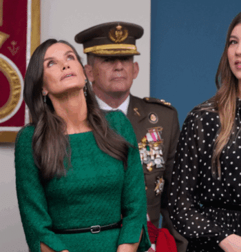 ¿De quién es el vestido verde de Letizia?
