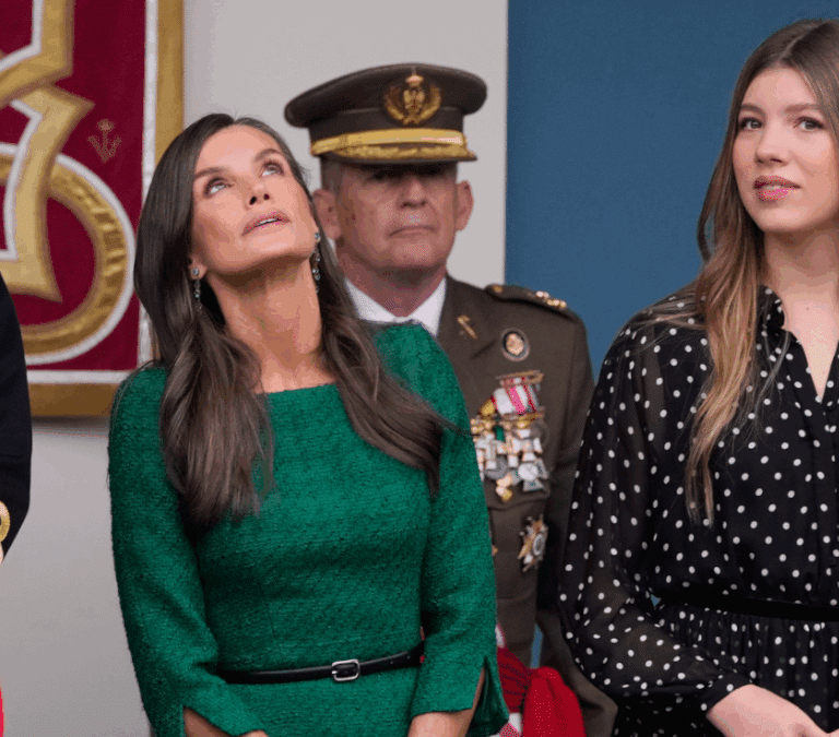 ¿De quién es el vestido verde de Letizia?