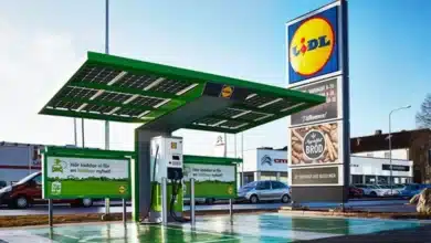 Los supermercados Lidl ya tienen más cargadores eléctricos que Irlanda, Hungría y Grecia