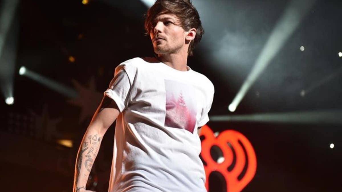 Louis Tomlinson en uno de sus conciertos