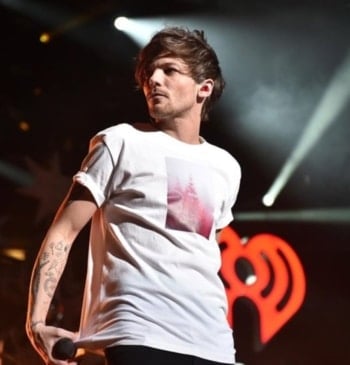 Louis Tomlinson en uno de sus conciertos